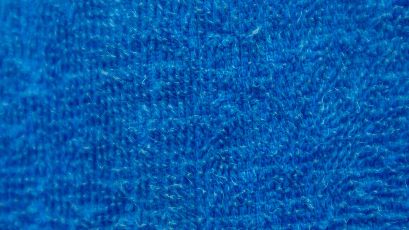 texture de serviette bleue en arrière-plan photo