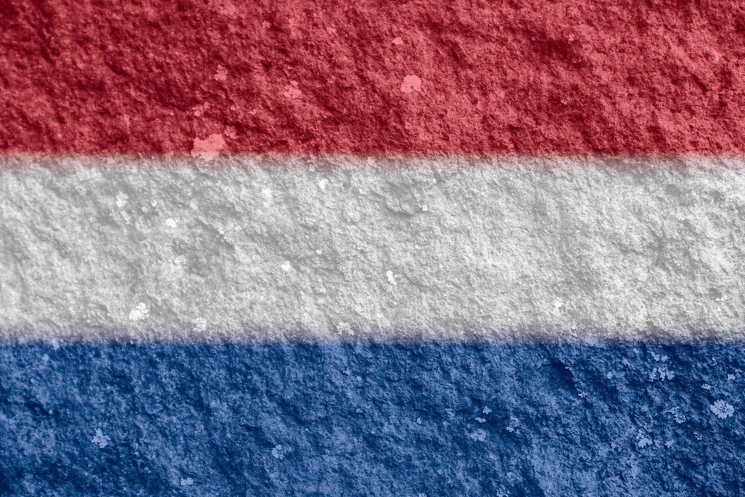 texture du drapeau néerlandais en arrière-plan photo