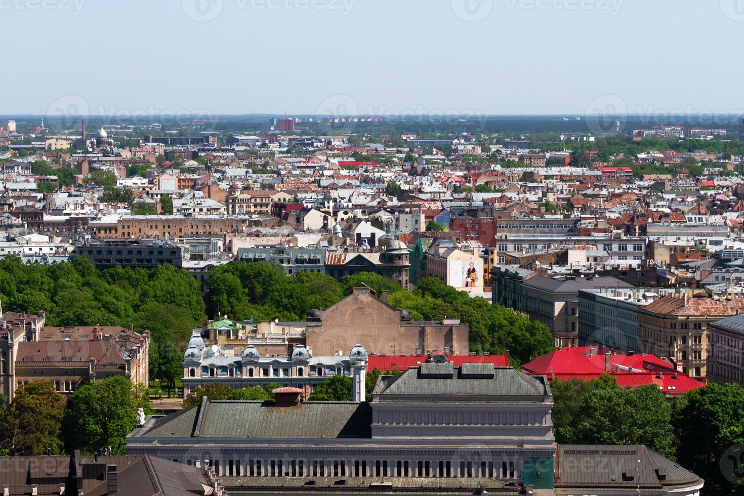 riga d'en haut en été photo