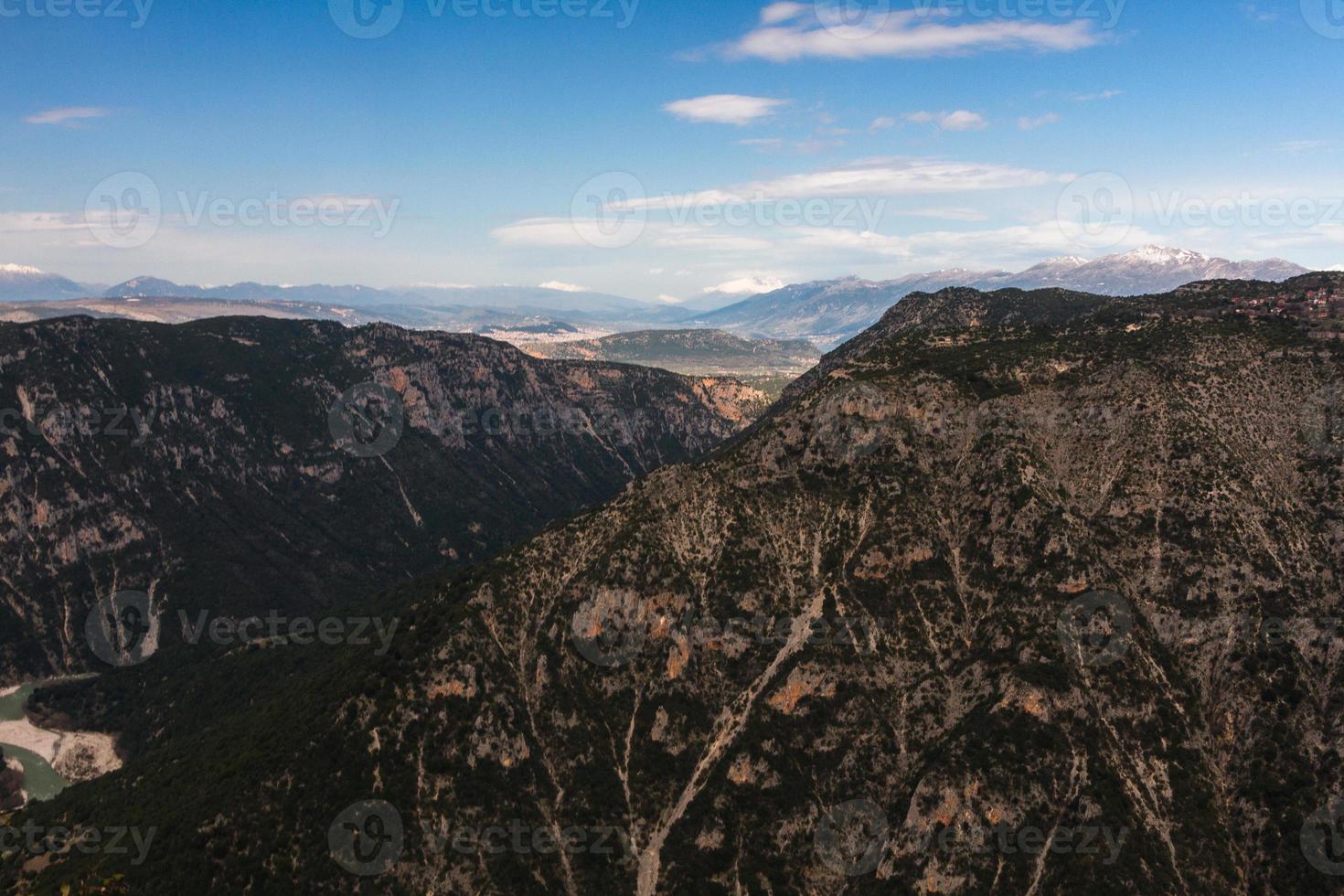 paysages du parc naturel de tzoumerka photo