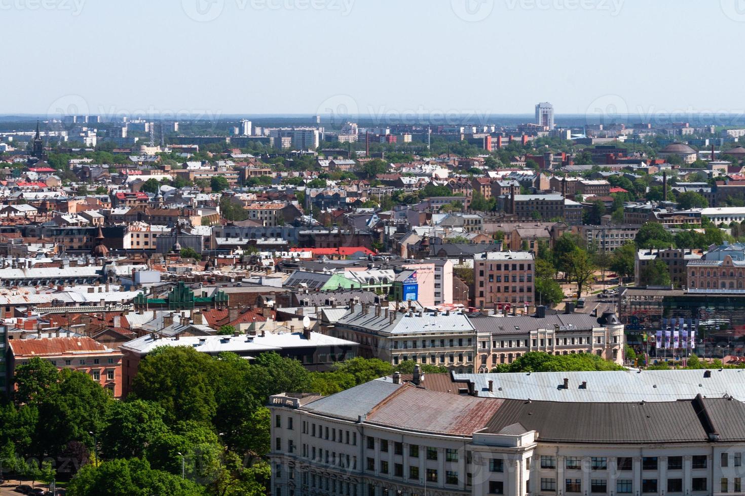 riga d'en haut en été photo