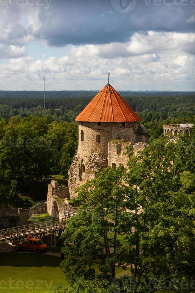 cesis city en été photo