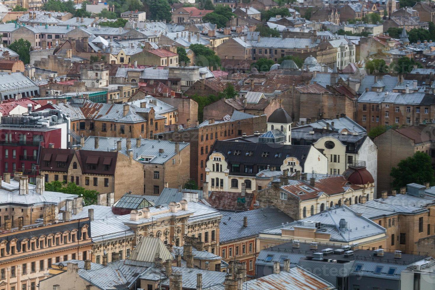 riga d'en haut en été photo