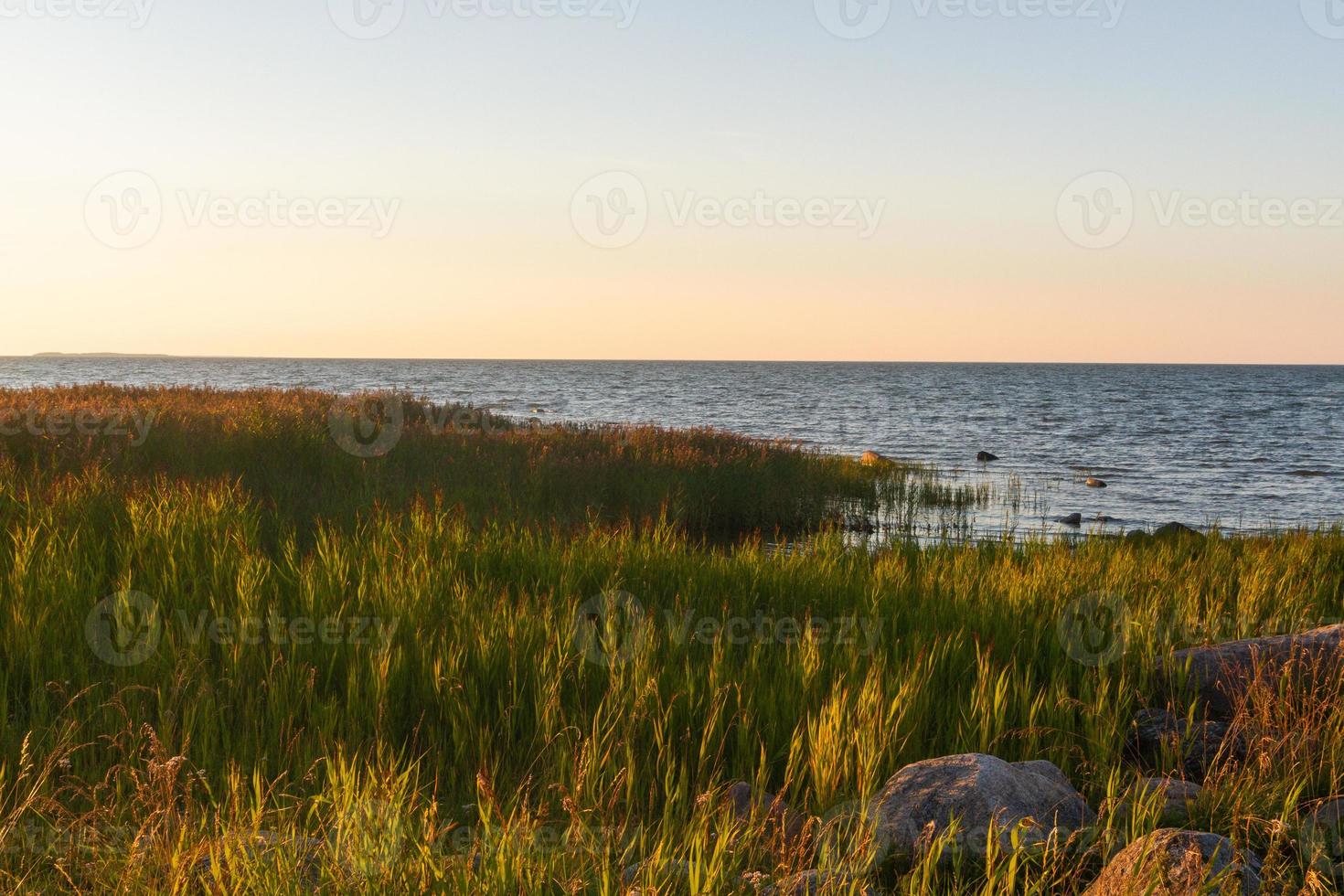 paysages d'été de l'île de mmuhu photo