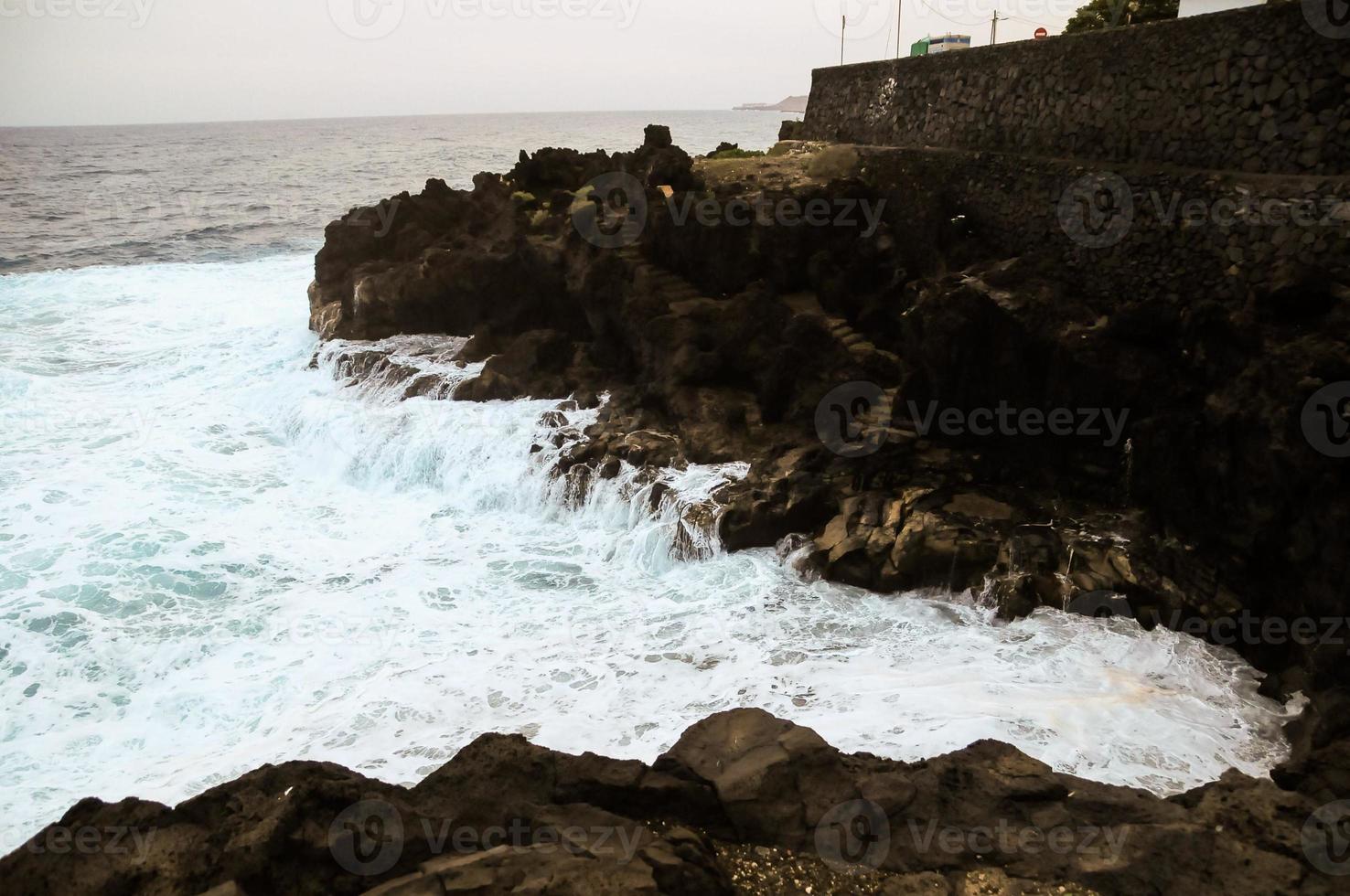 belle vue sur la côte photo