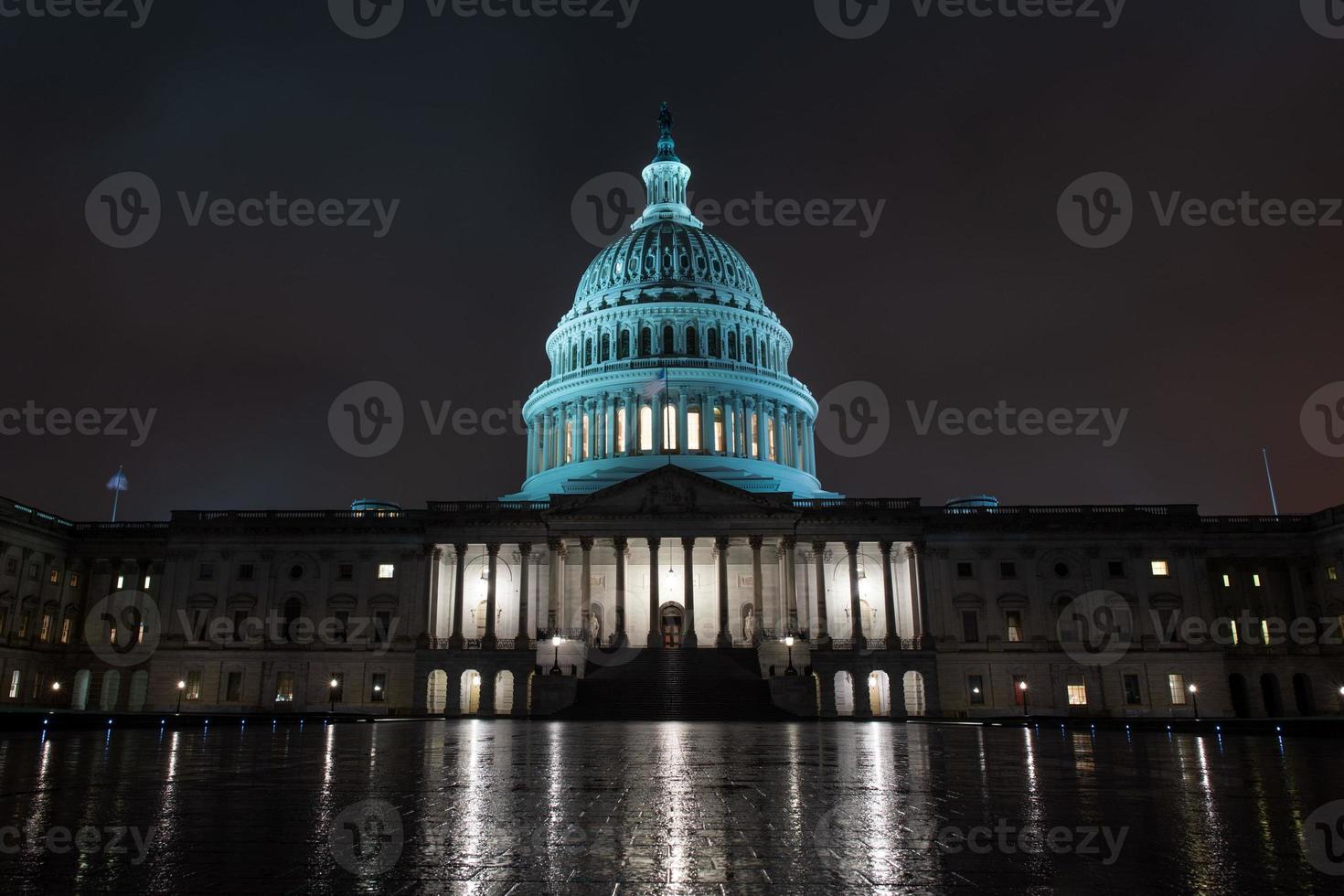 dc capitol la nuit à washington é.-u. photo