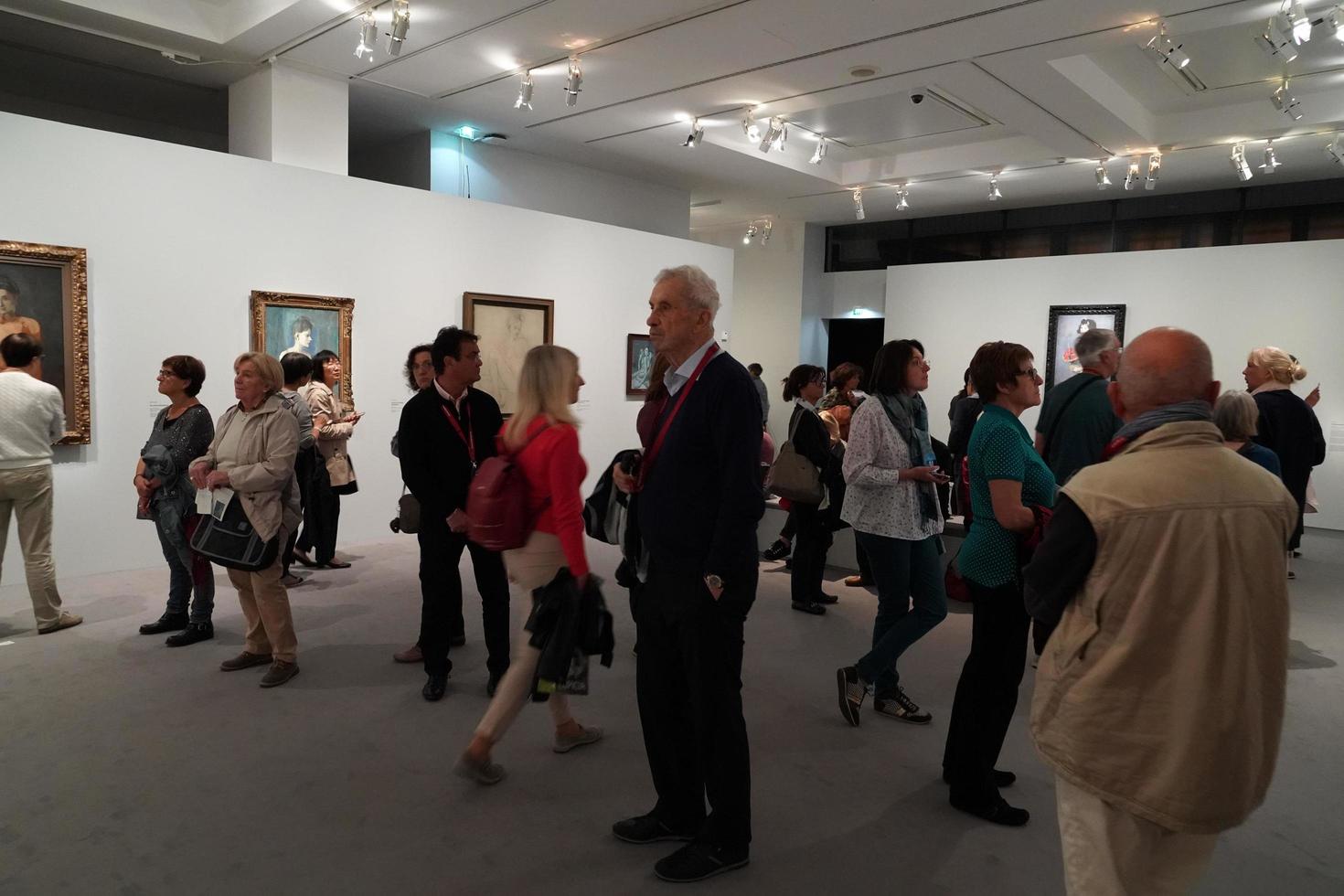 paris, france - 5 octobre 2018 - exposition de pablo picasso au musée d'orsay photo