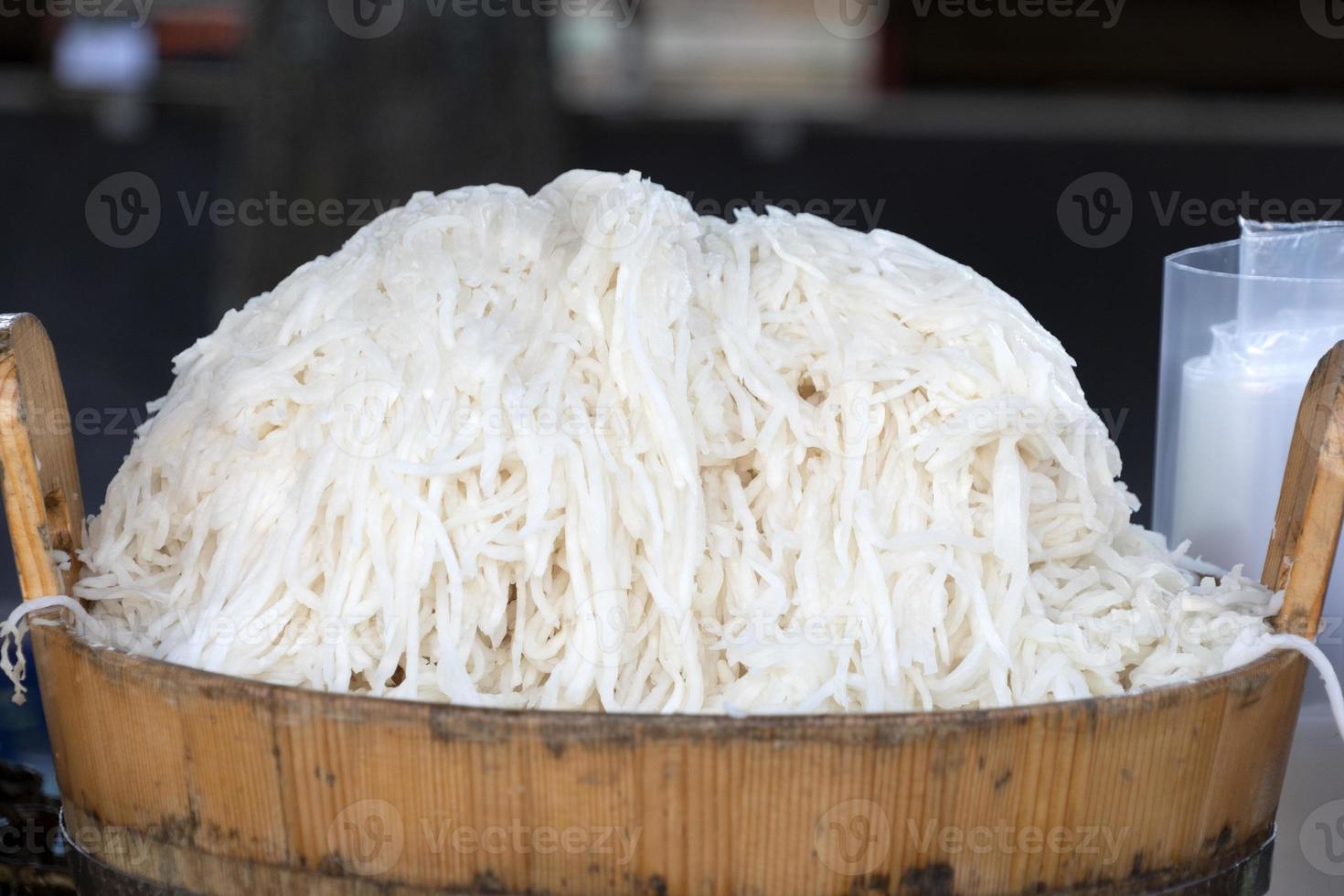 chou kraut à vendre au marché photo