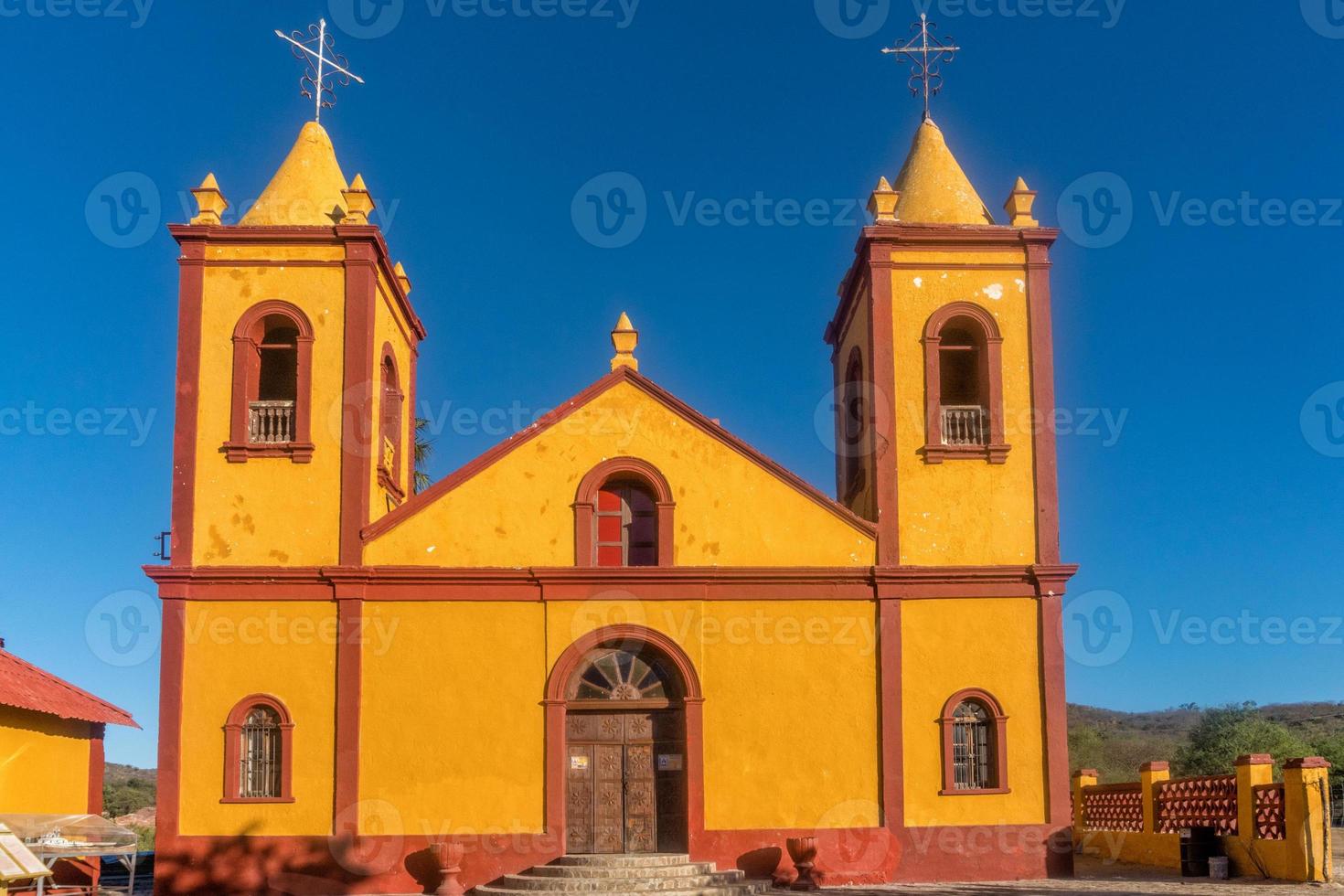 Église el triunfo en basse californie sur le mexique photo