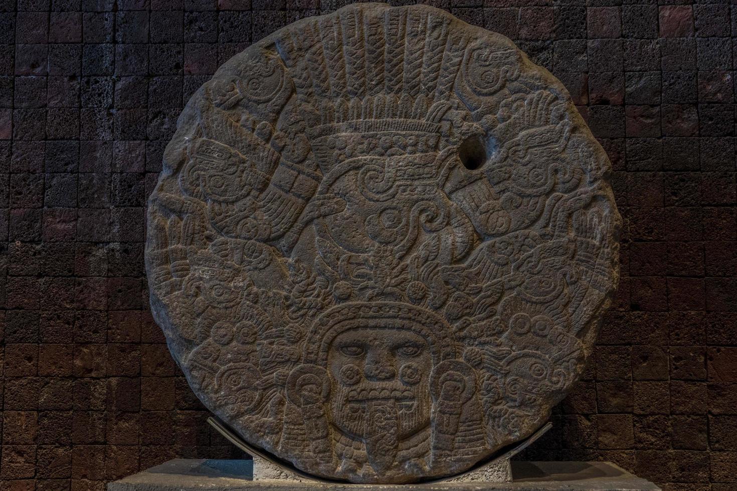 mexico, mexique - 31 janvier 2019 - musée d'anthropologie de la ville de mexico photo