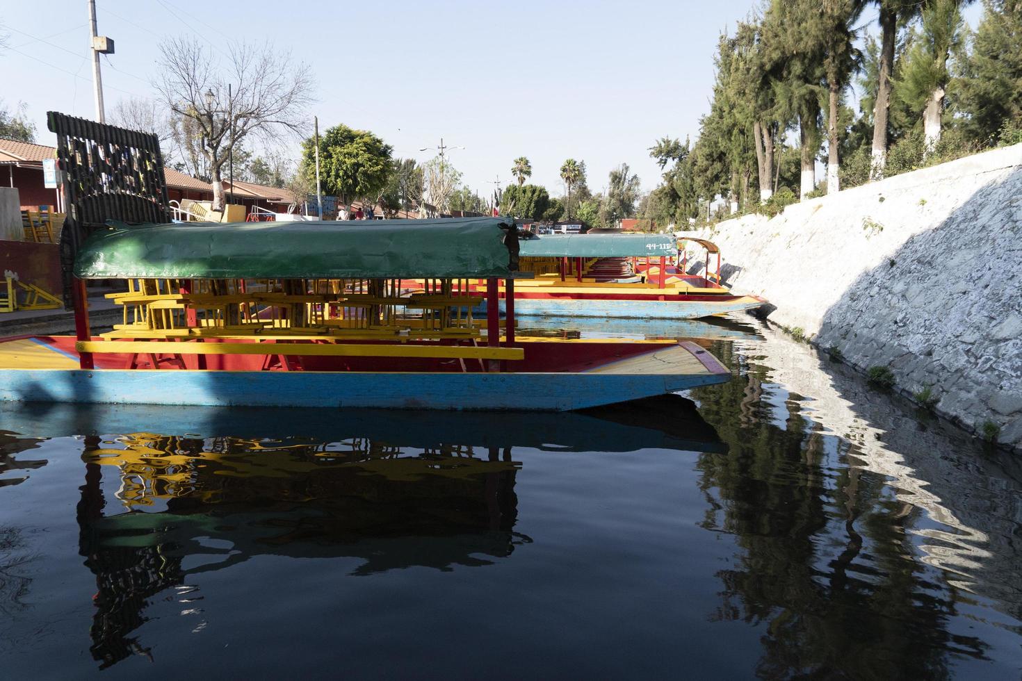 mexico, mexique - 30 janvier 2019 - xochimilco est la petite venise de la capitale mexicaine photo