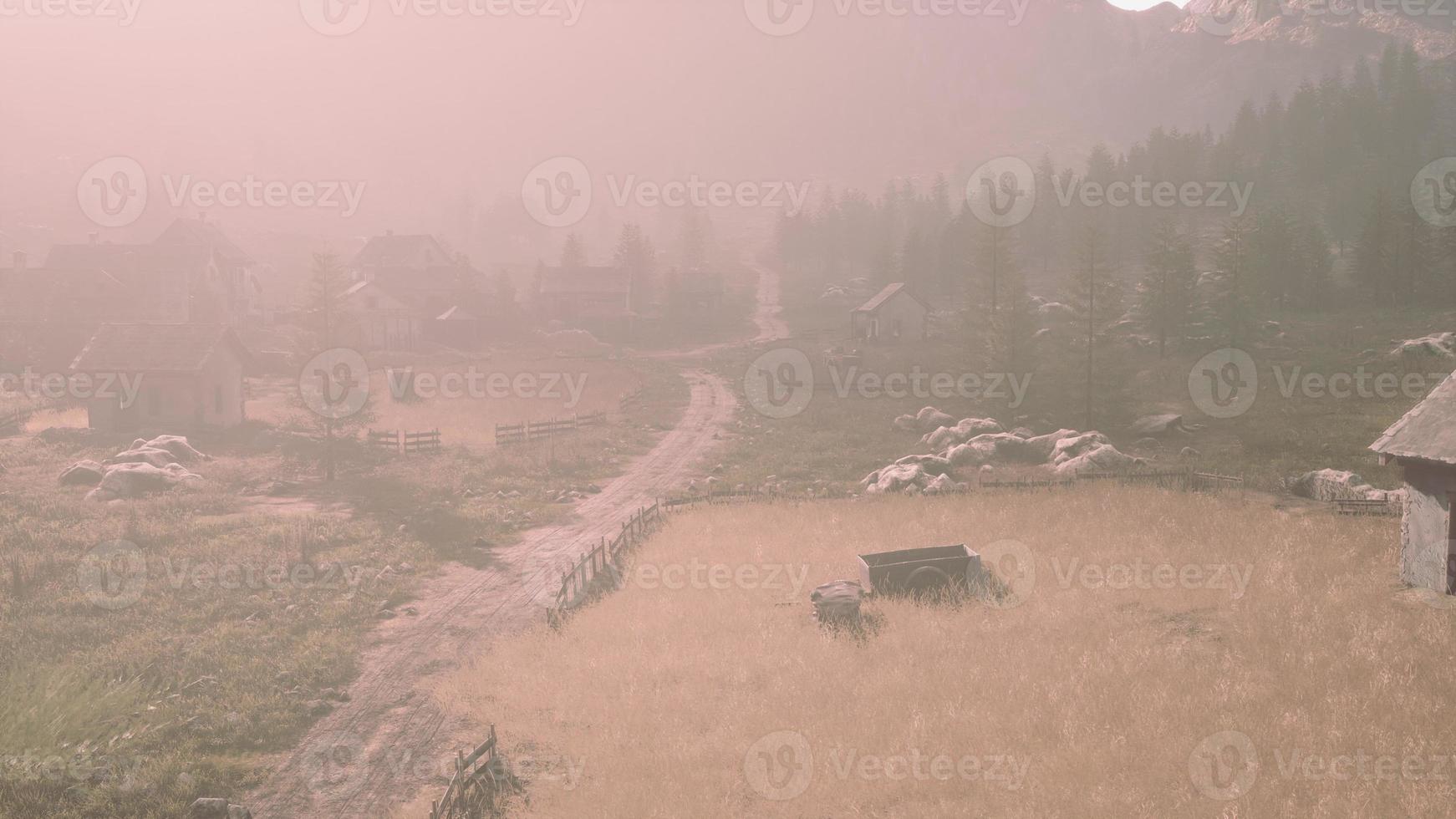 beau paysage des dolomites italiennes photo