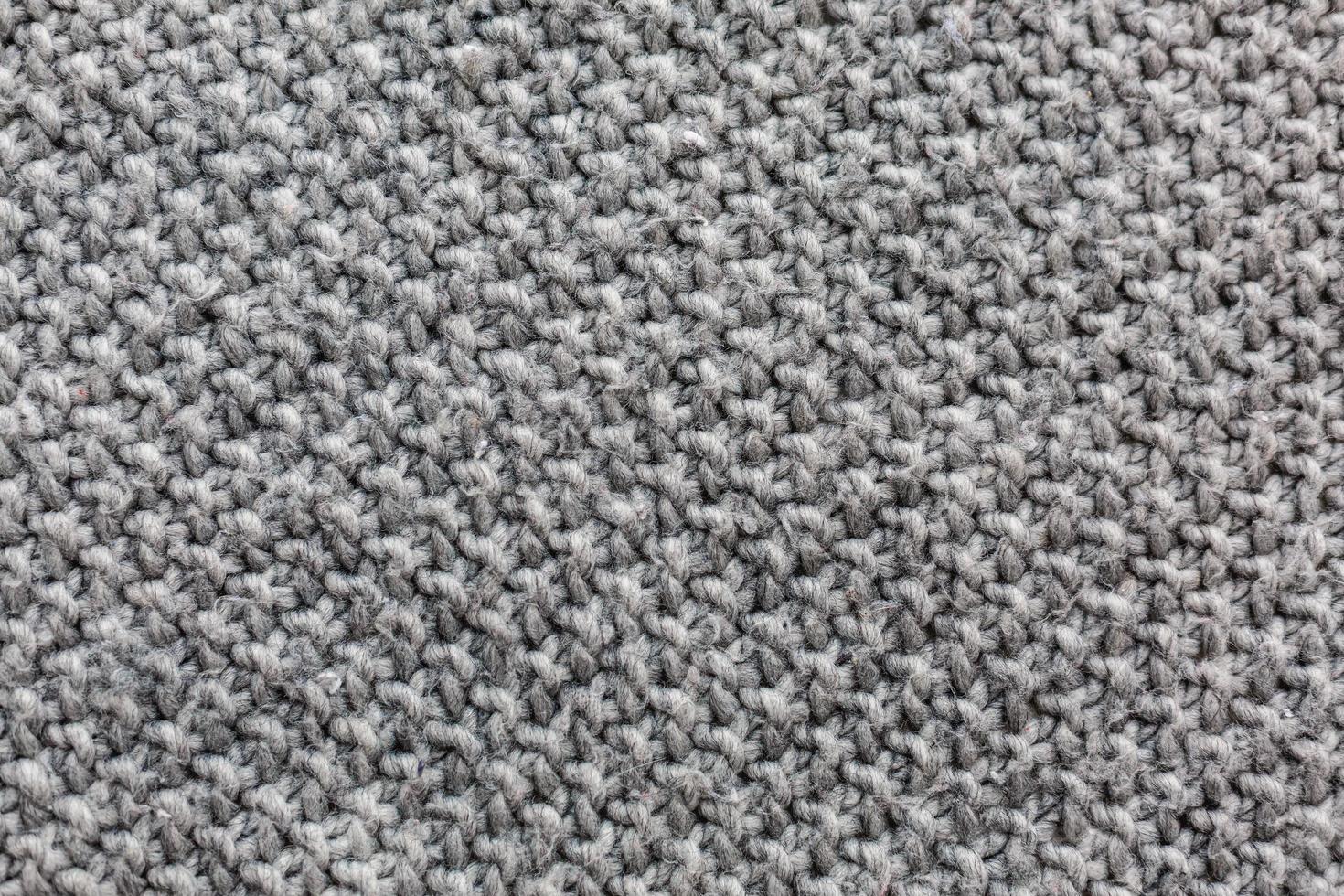 la texture du filet de gros fils grunge tissu gris photo