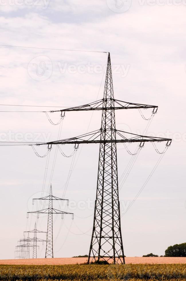 vue sur poteau électrique photo