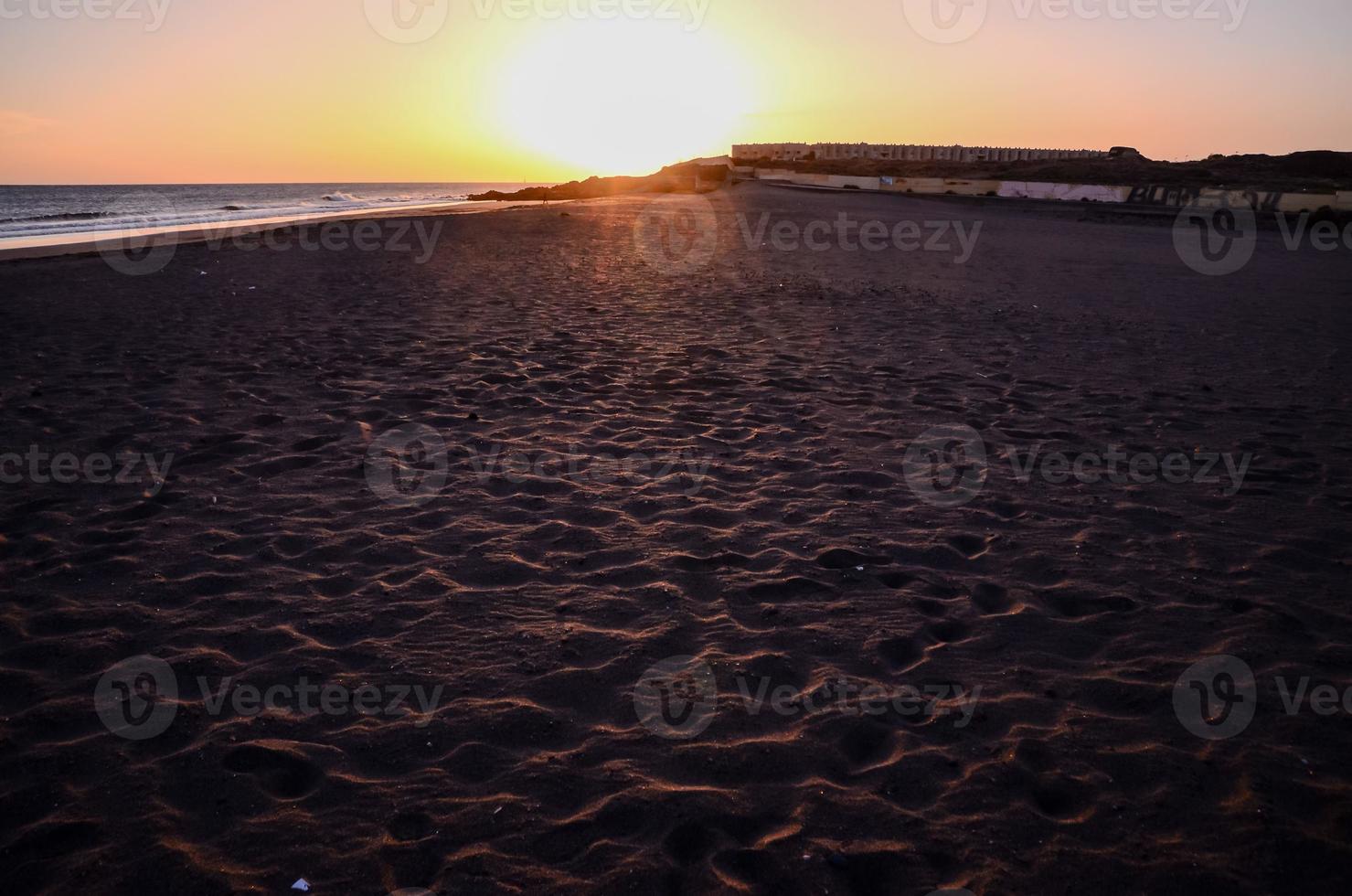 vue panoramique sur l'océan photo