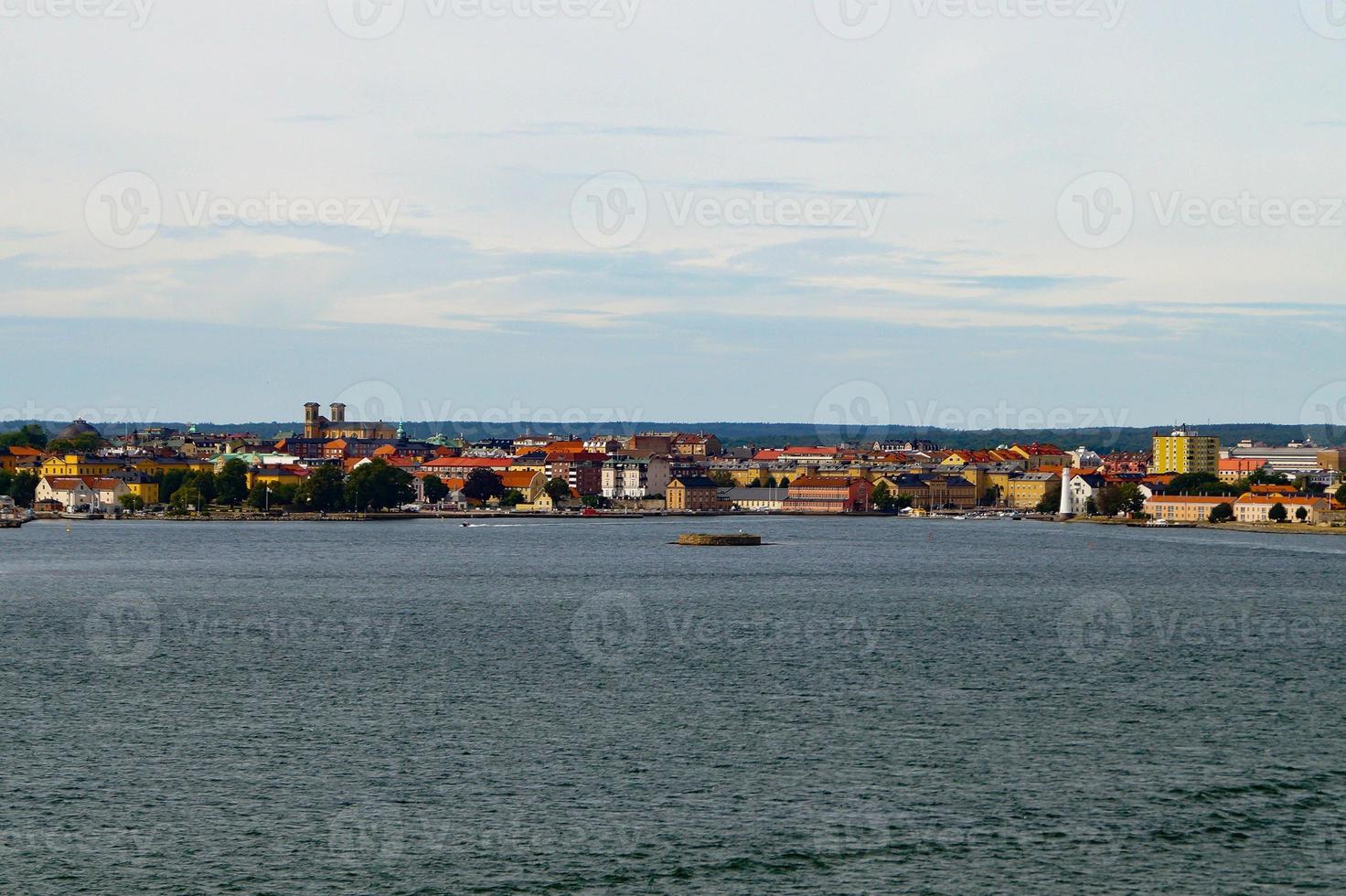 Karlskrona est une ville portuaire dans la province suédoise du sud de Blekinge photo
