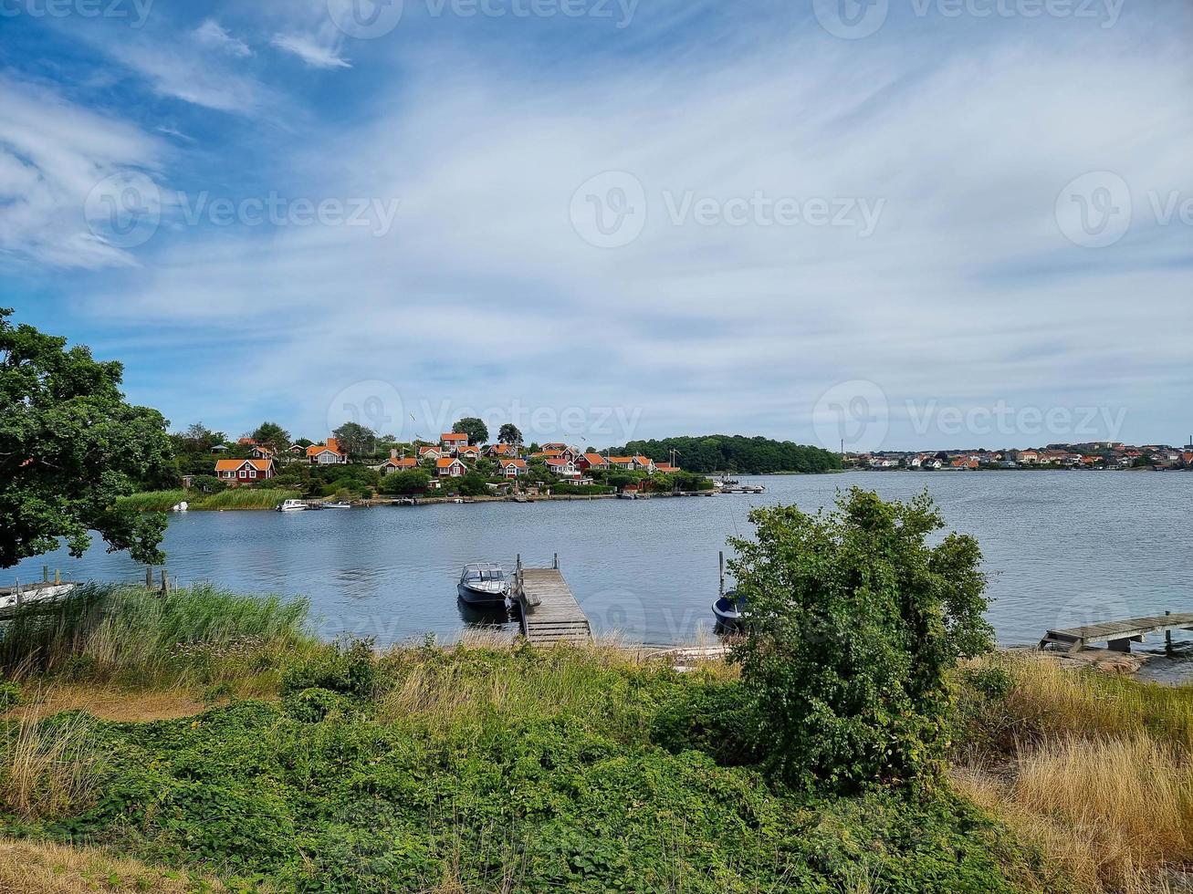 Karlskrona est une ville portuaire dans la province suédoise du sud de Blekinge photo