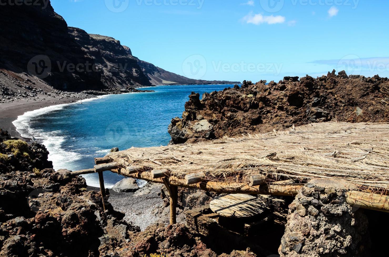 vue panoramique sur la côte photo