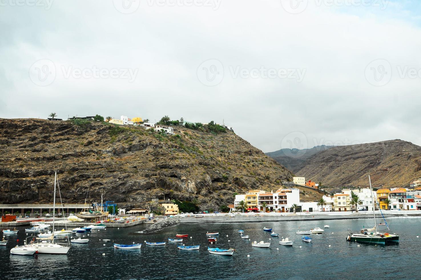 vue panoramique sur la côte photo