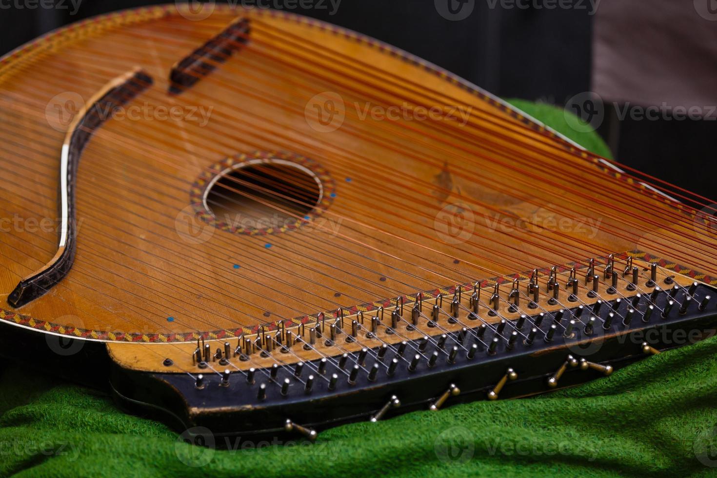 bandura gros plan, instrument de musique ukrainien photo