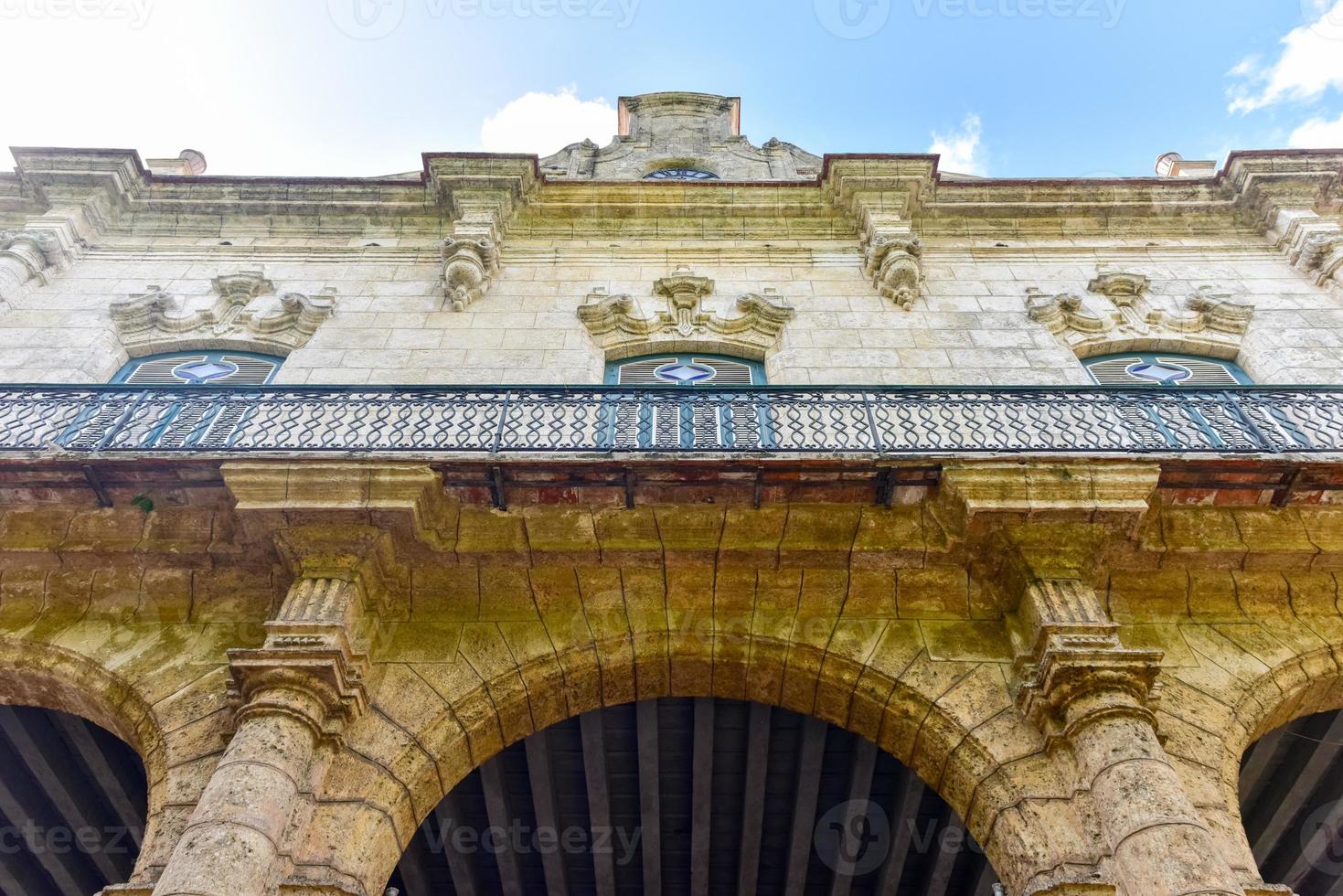 palacio de los capitanes generales sur la plaza de armas à la havane vieja c'est l'ancienne résidence officielle des gouverneurs capitaines généraux de la havane cuba photo