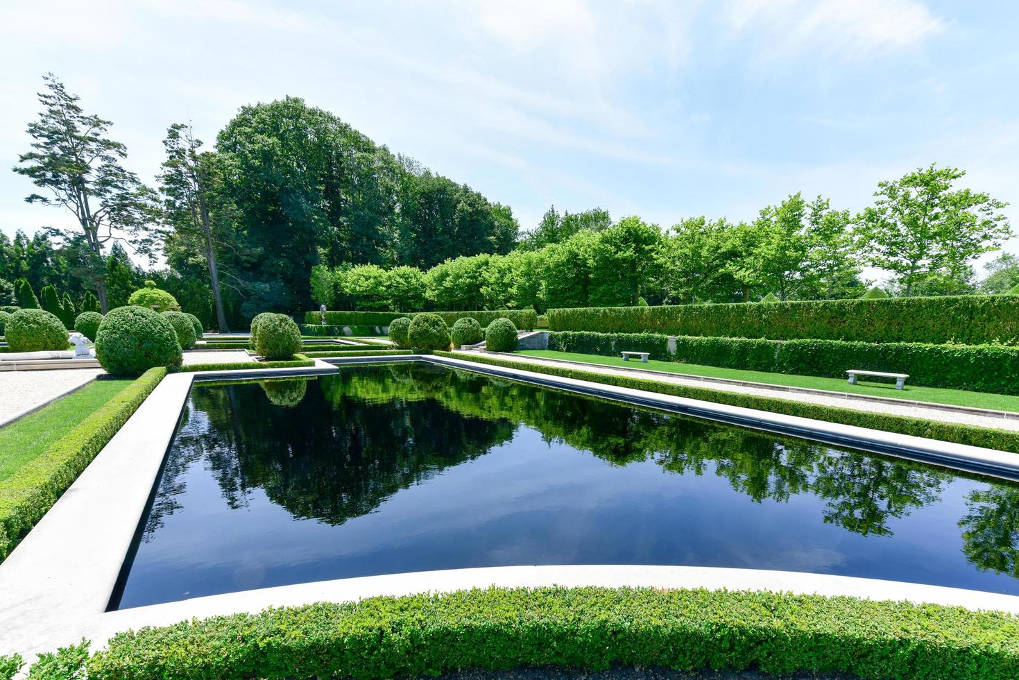 parc du château d'oheka, huntington, états-unis 2022 photo