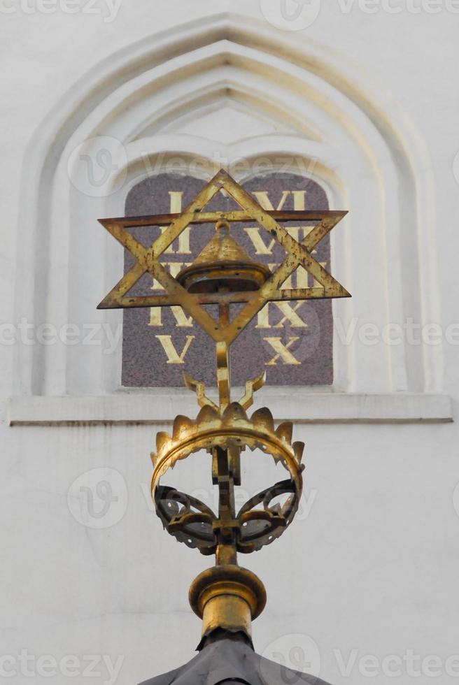 synagogue maisel - prague, république tchèque photo