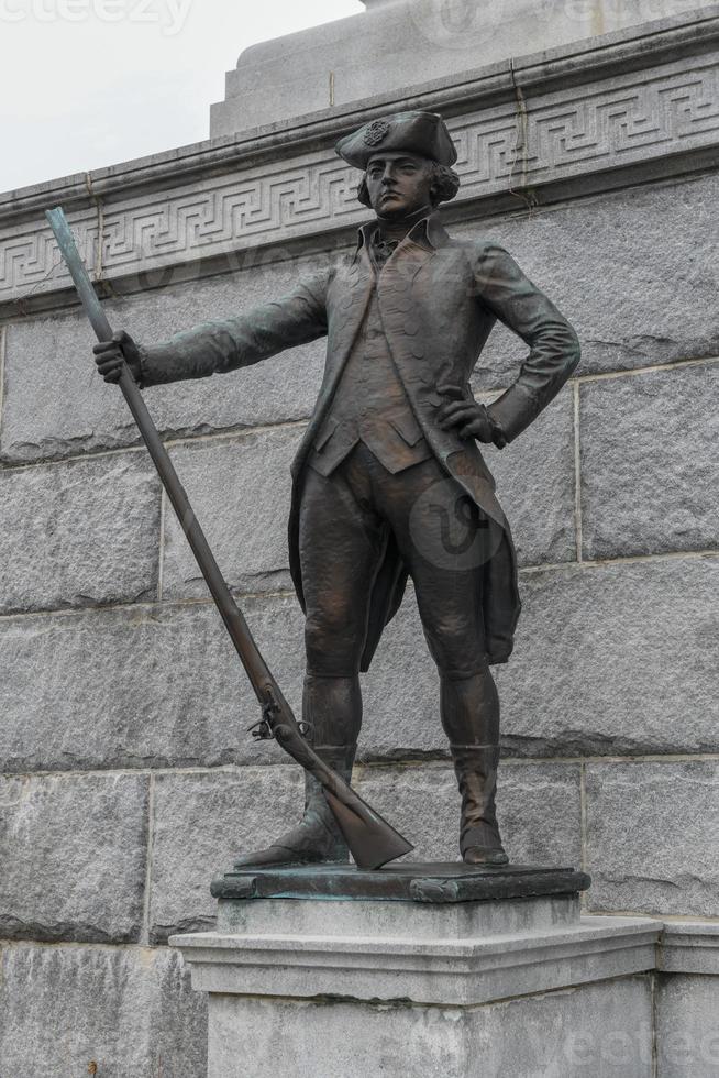 le monument de la bataille de trenton photo