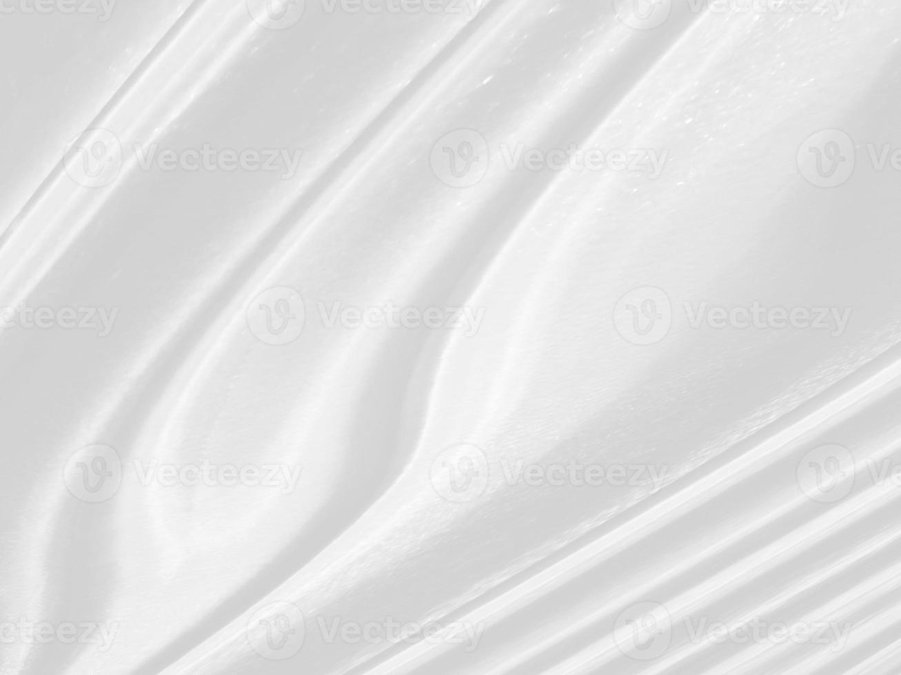 textile de mode blanc beauté abstraite lisse tissu propre et doux texturé. forme de style libre décorer fond photo