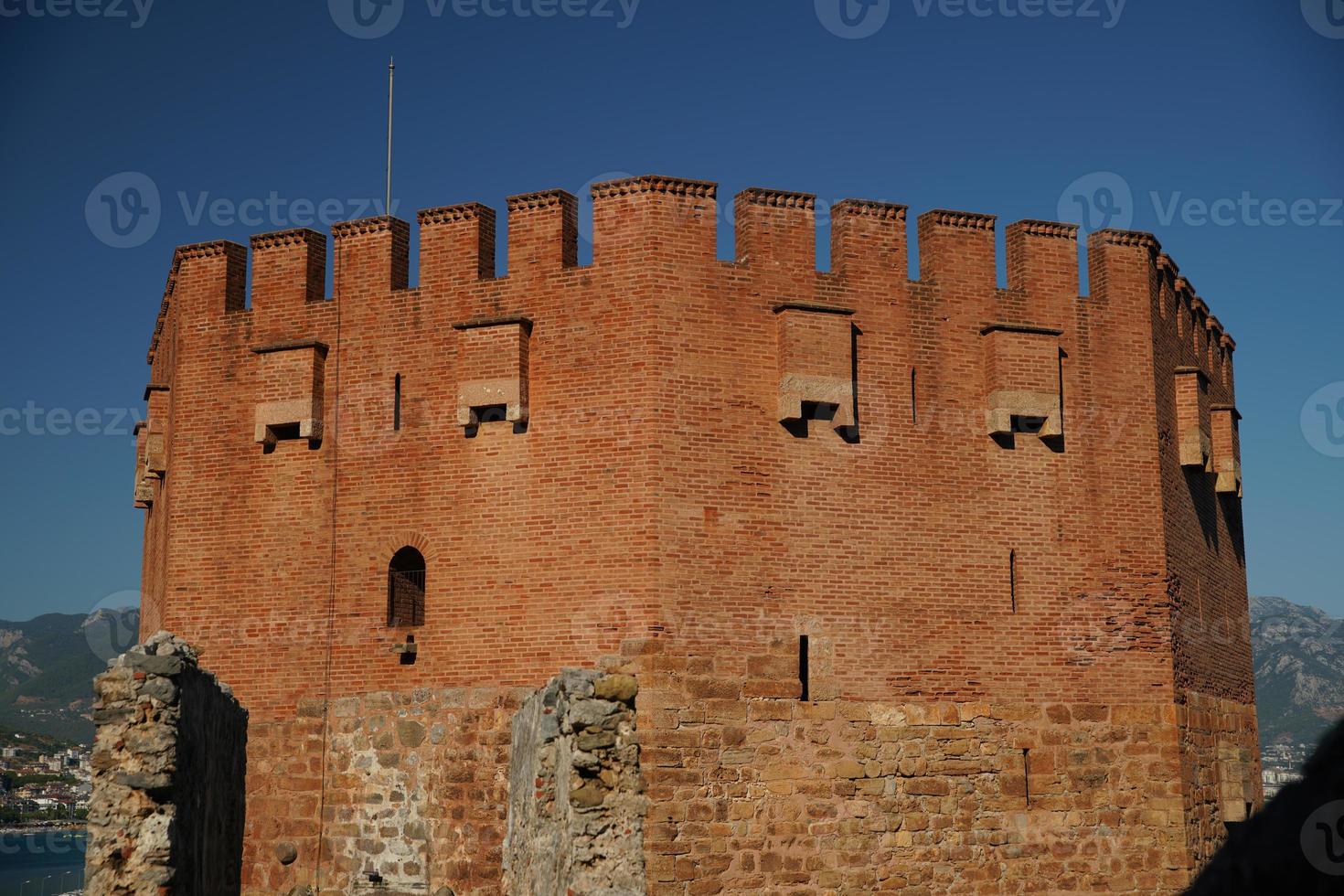 tour rouge dans la ville d'alanya, antalya, turkiye photo