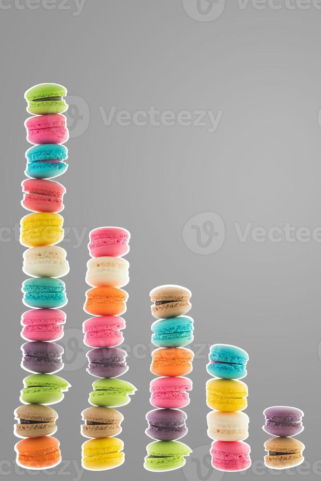 fond de couleur macarons photo