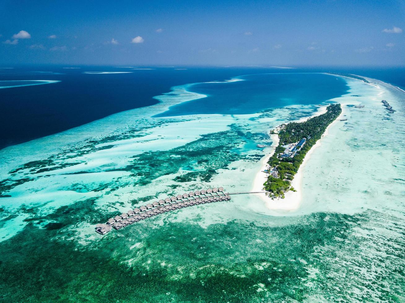 resort aux maldives photo