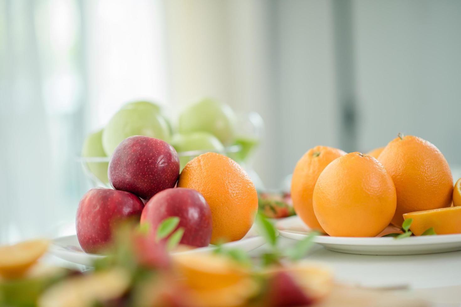 une variété de fruits frais photo