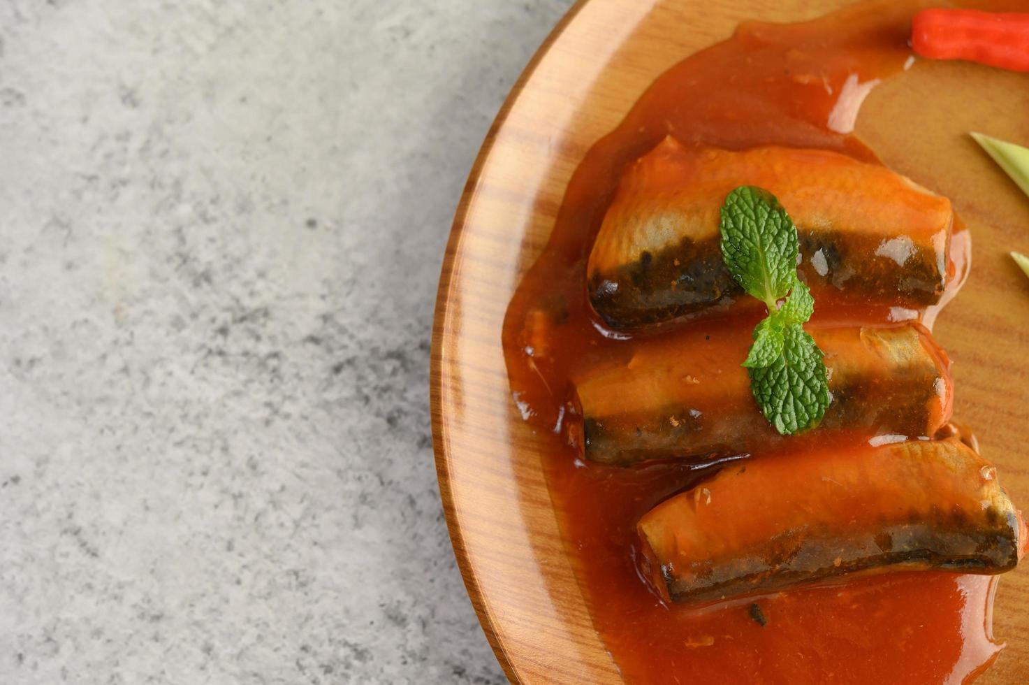 sardines à la sauce tomate photo