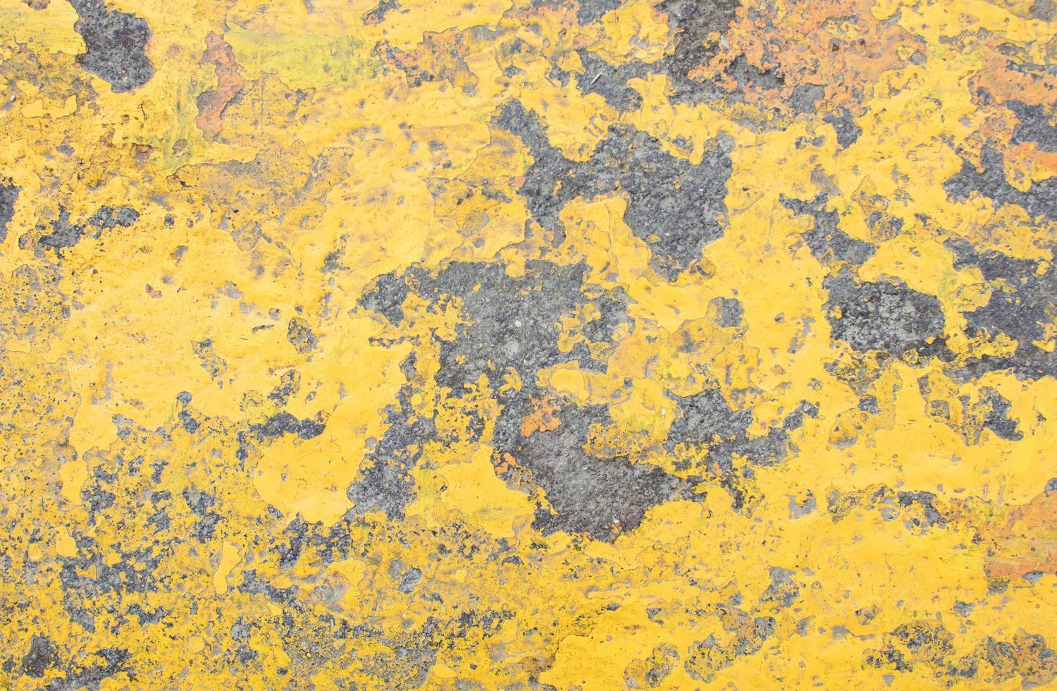 Texture grunge rouillée jaune photo