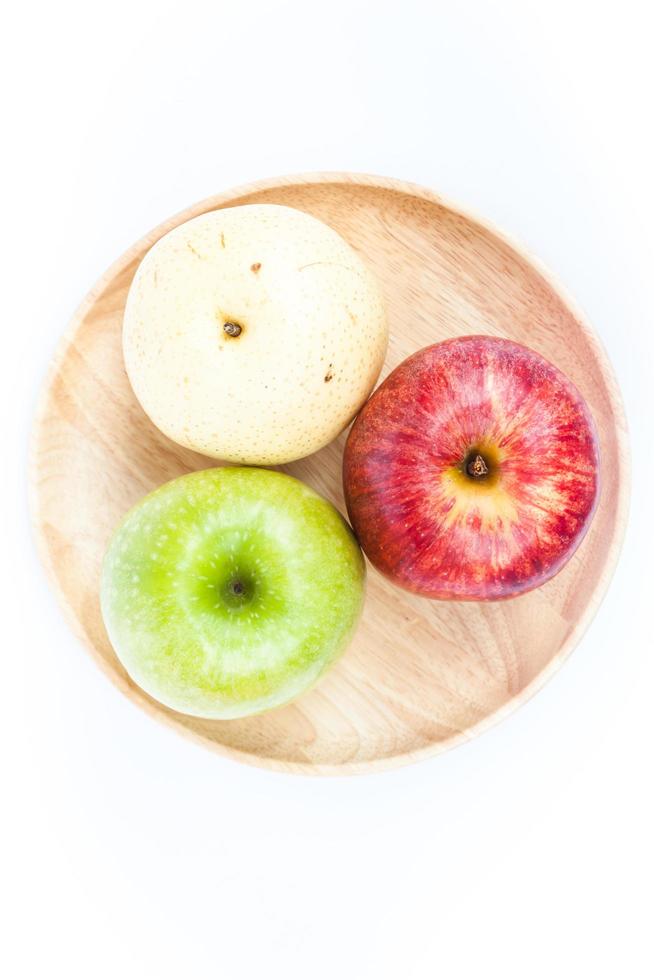 assiette de pommes photo