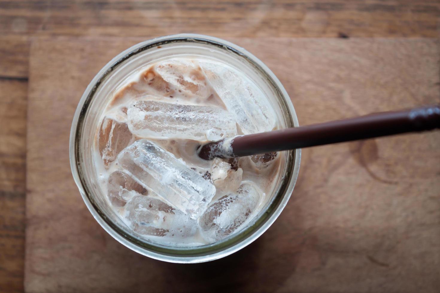 boisson au lait glacé photo