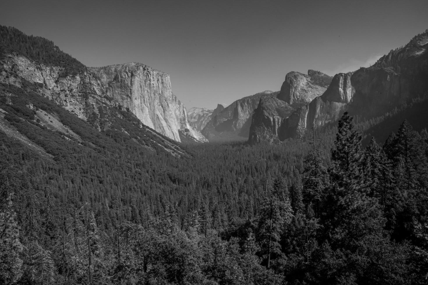 vue du tunnel de Yosemite photo