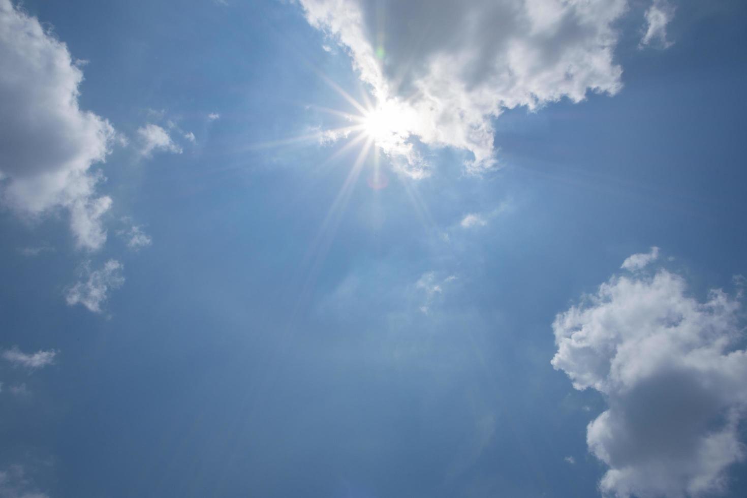 le ciel et les nuages photo