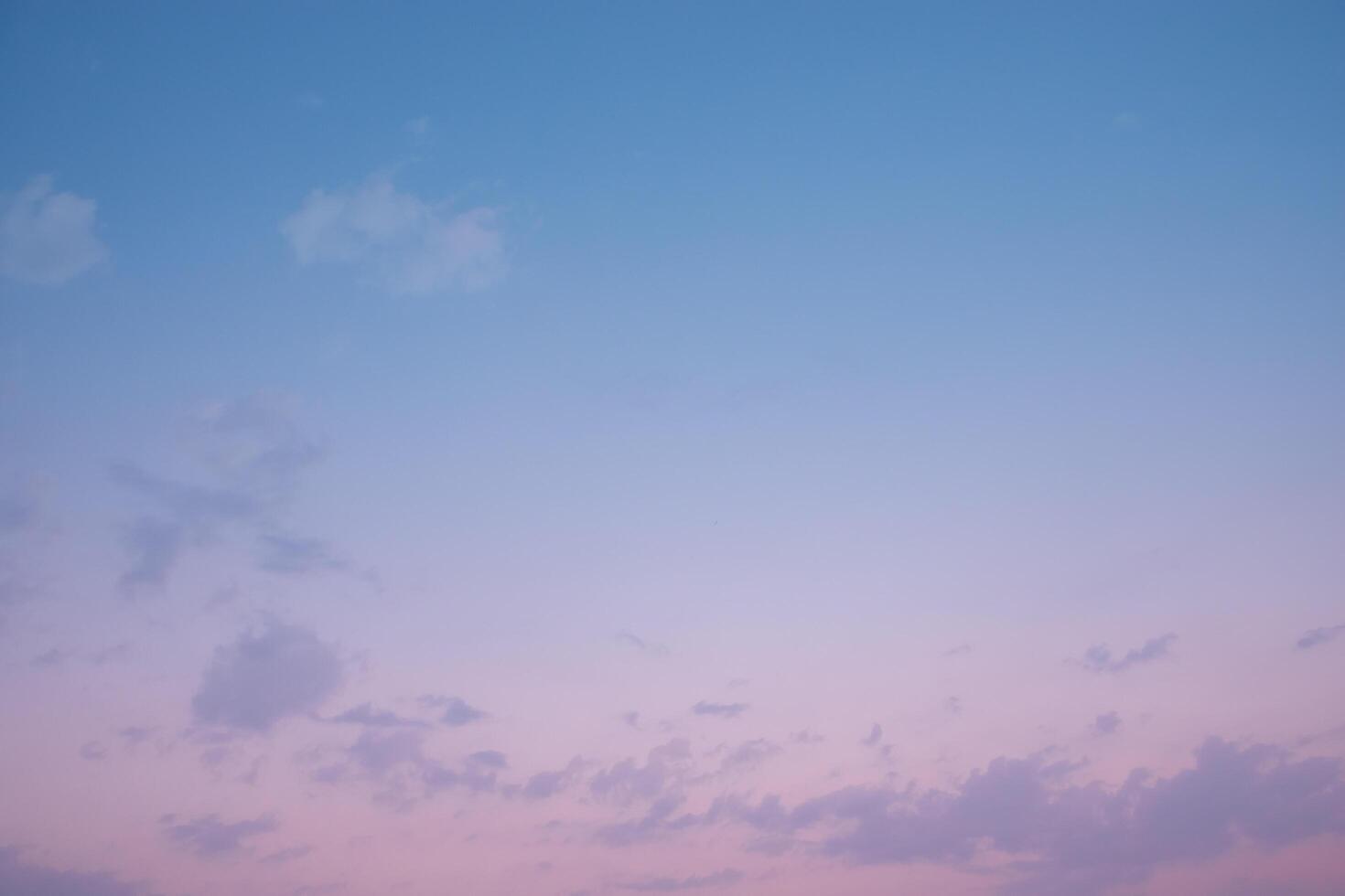 le ciel au coucher du soleil photo