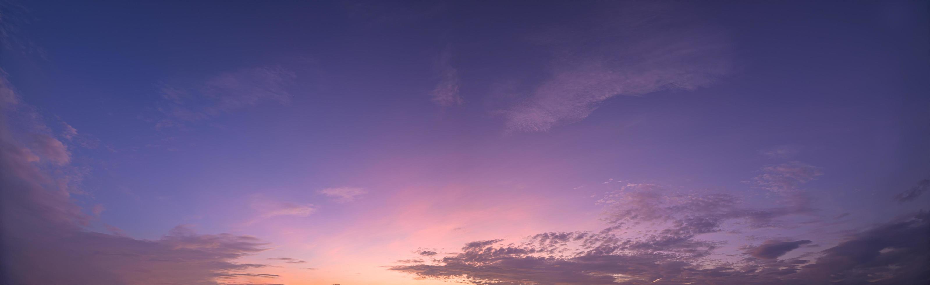 le ciel au coucher du soleil photo