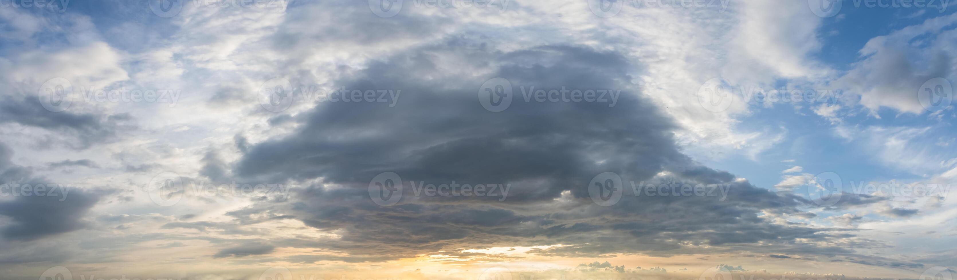 le ciel au coucher du soleil photo