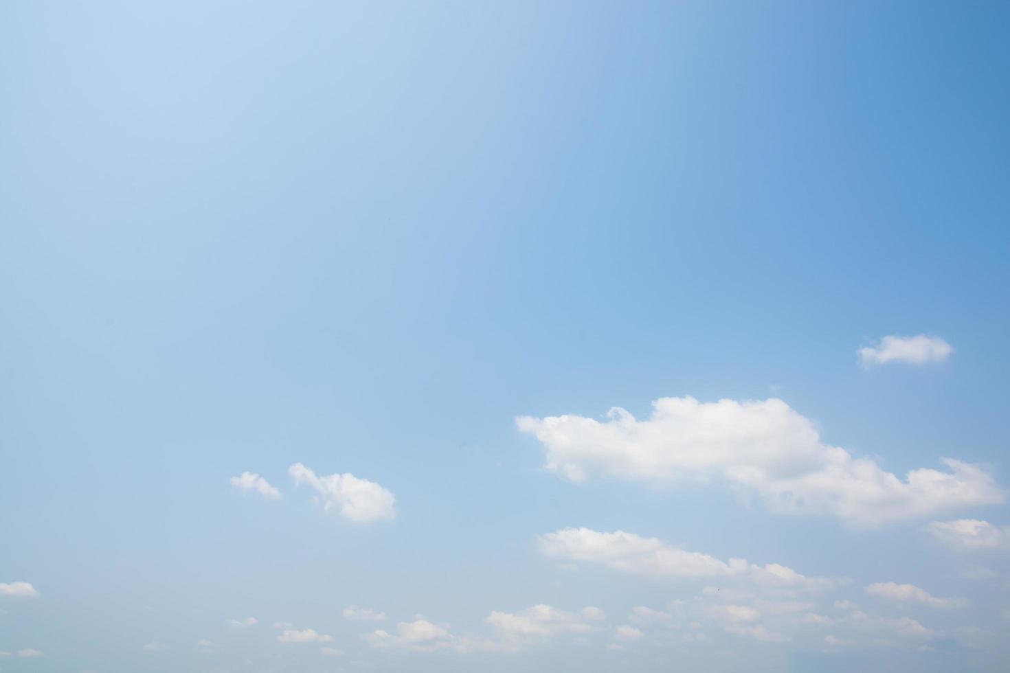 le ciel et les nuages photo