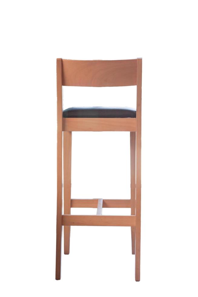 chaise sur fond blanc photo