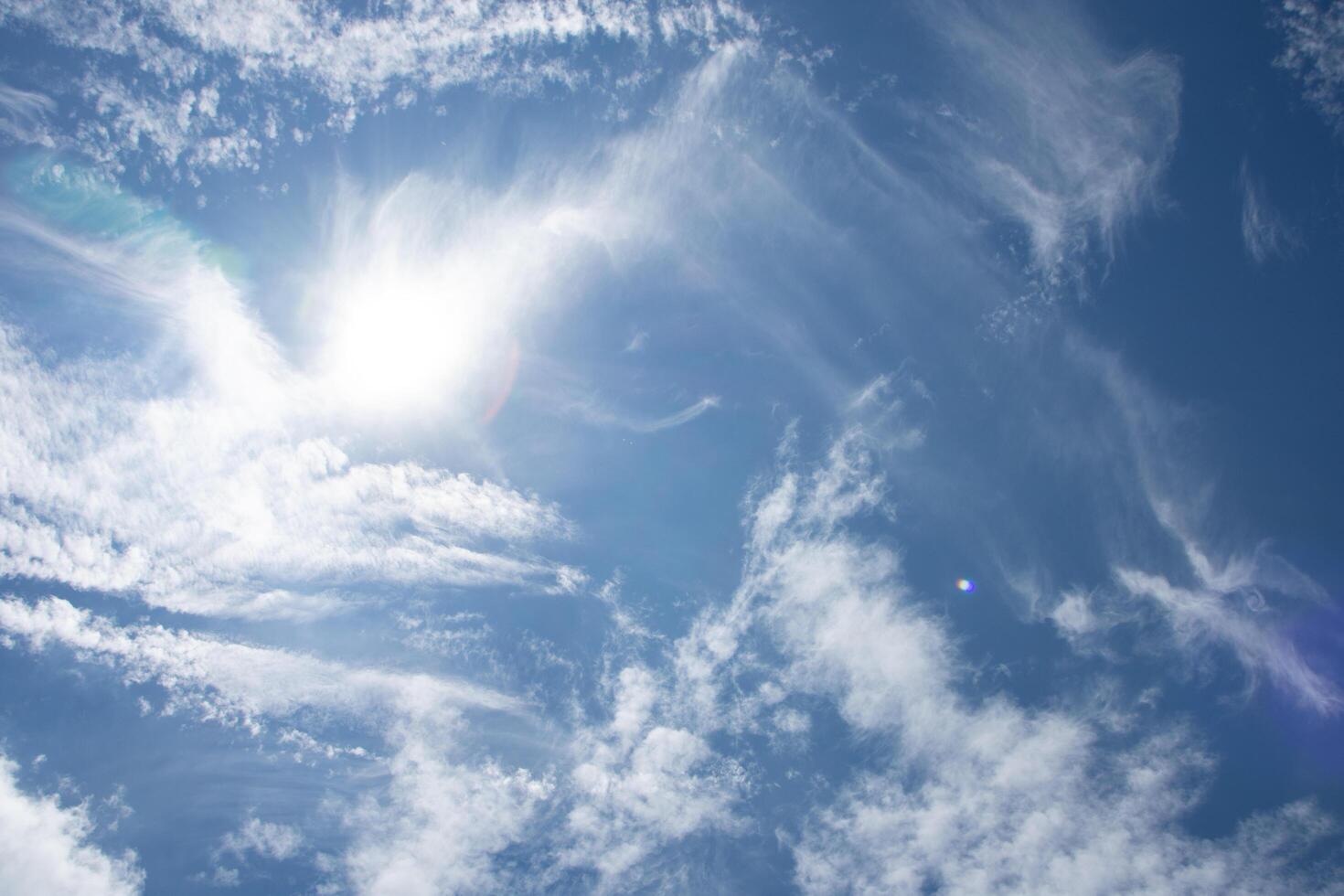 nuages dans le ciel photo