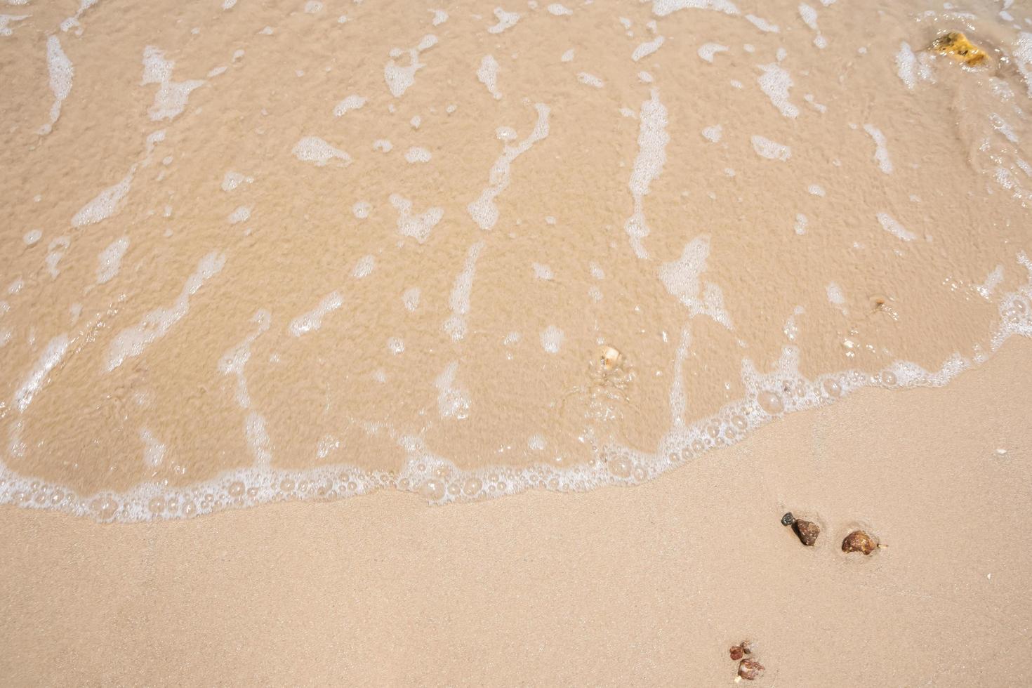 sable sur la plage photo