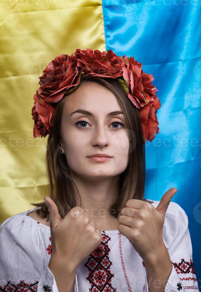 concept patriotique ukrainien photo