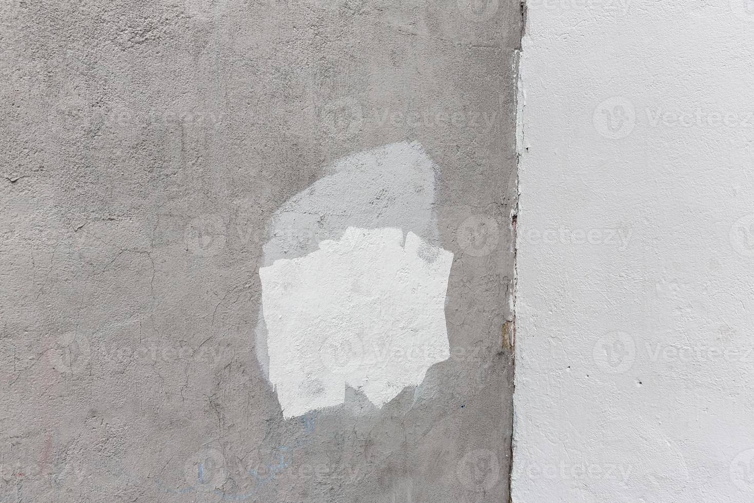 vieux mur peint en gris photo