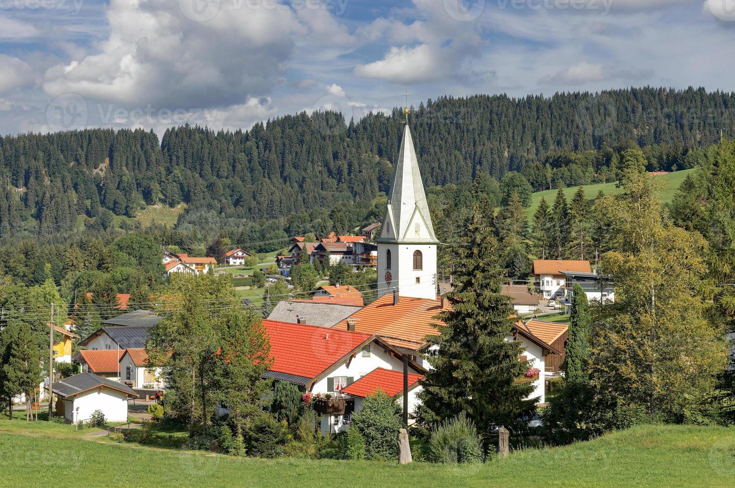 Village de jungholz, Tirol, Autriche photo