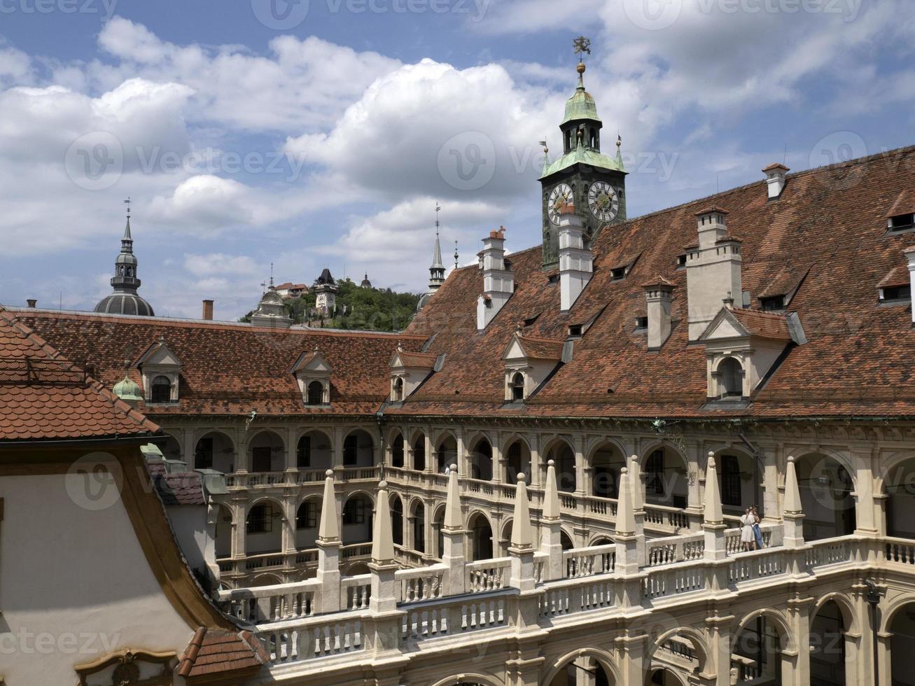 landhaus graz autriche historique maison bâtiment photo